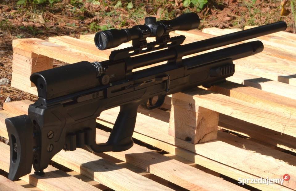 Wiatrówka PCP Hatsan Gladius tłumik QE 635 mm Trzcianka
