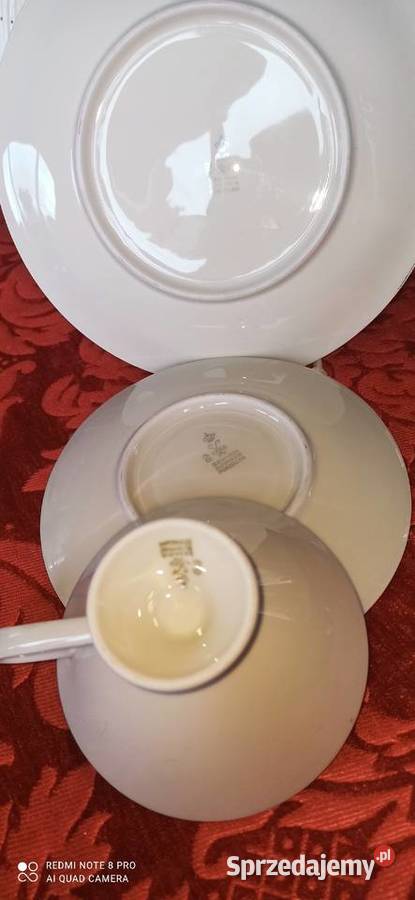 Filiżanka z talerzykiem śniadanie Gdańsk