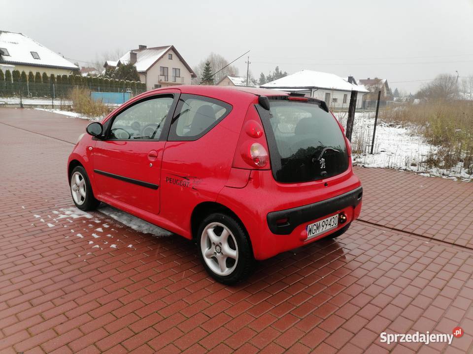 Peugeot 107 ekonomiczny 10 68 Klimatyzacja Mińsk Mazowiecki sprzedam