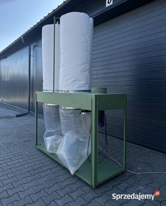 Odciąg trocin 2 workowy 40 kW 1384 Łabuńki Pierwsze