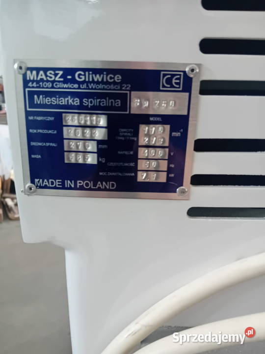 Miesiarka do ciasta SM 260 używana Gliwice