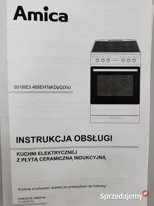 wolnostojąca kuchnia z płytą indukcyjną Biała Podlaska
