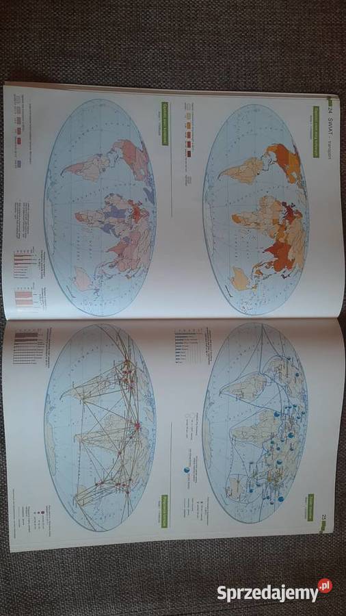 Atlas geograficzny Świat Polska Nowa Era Atlas Warszawa sprzedam