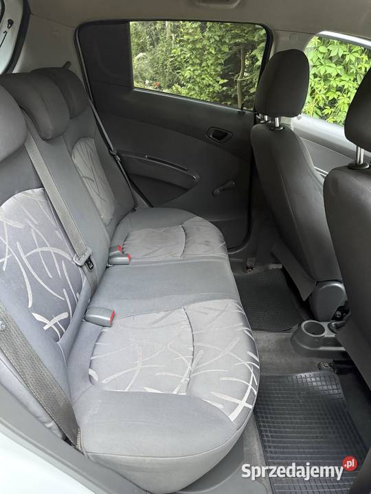 BIAŁY CHEVROLET SPARK II HATCHBACK 2013 10L 68 Hatchback Samochody osobowe Gliwice