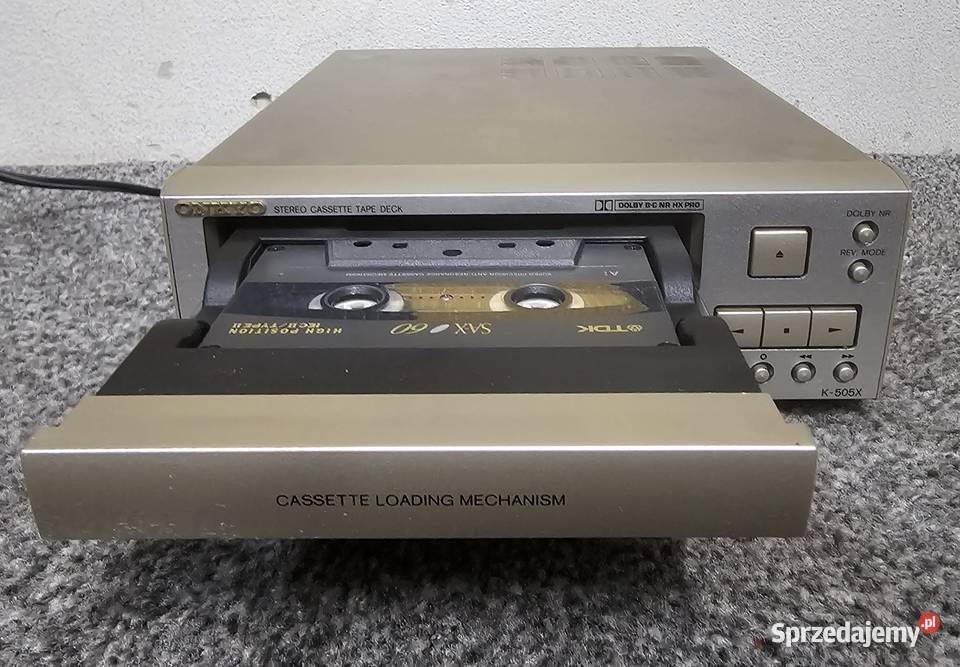 ONKYO K505X Wysokiej klasy magnetofon kasetowy Kraków