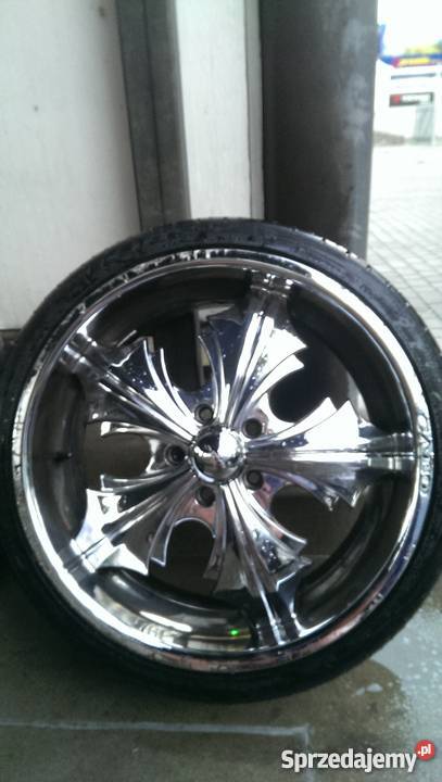 Piękne chromowane felgi 20 firmy CABO Kraków