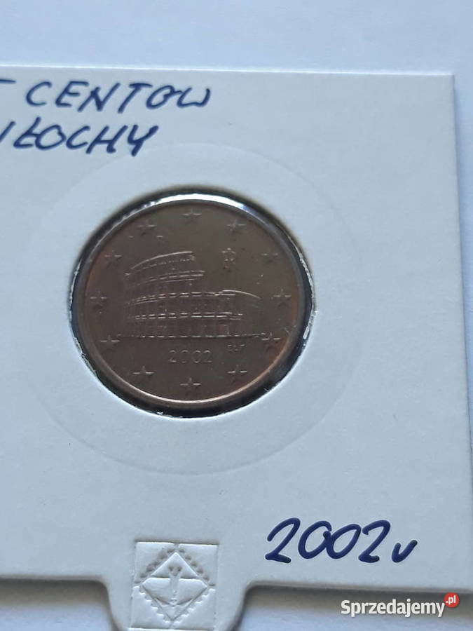 5 Eurocentów Włochy 2002 r Kolekcje