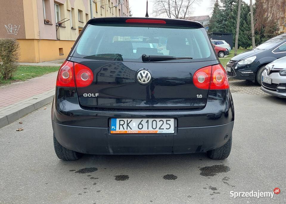 VW Golf 5 16 102 benzyna z LPG 5 drzwi HATCHBACK nieuszkodzony Krosno