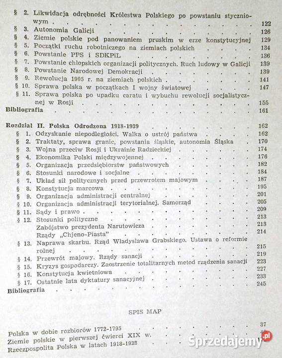 Historia ustroju Polski 17641939 Andrzej Rok wydania 1970 Chełm