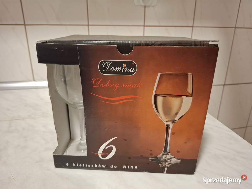 Kieliszki do wina 2 x 6 śląskie Tychy