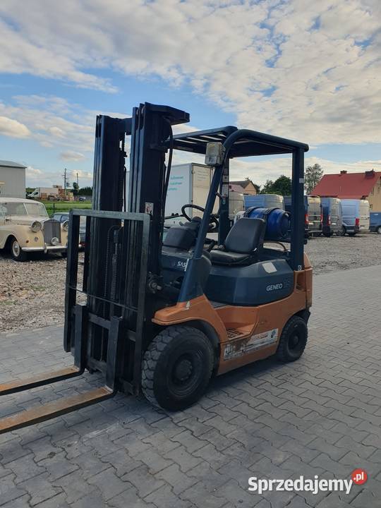 Wózek widłowy Toyota 7FG15 1999r Triplex wolny Proszowice sprzedam