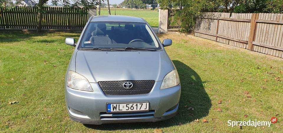 Sprzedam Toyotę Corollę mazowieckie Serock sprzedam