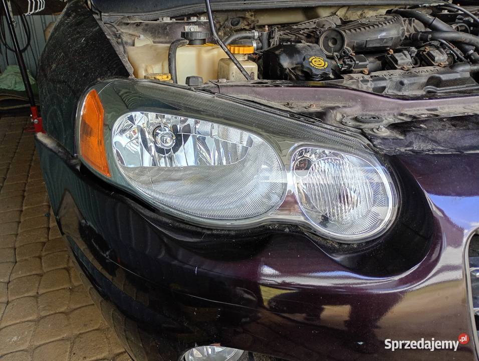 Lampy przednia chrysler sebring cabrio 2003 śląskie Sarnów