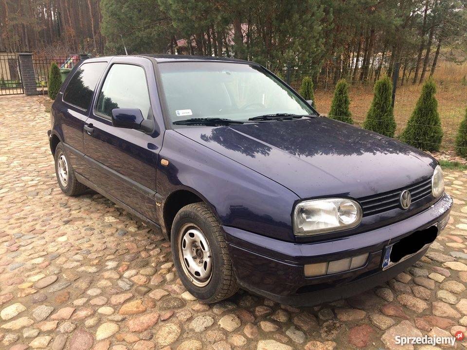 VW Golf 3 16 z hakiem stan auto z niemiec przyciemniane szyby