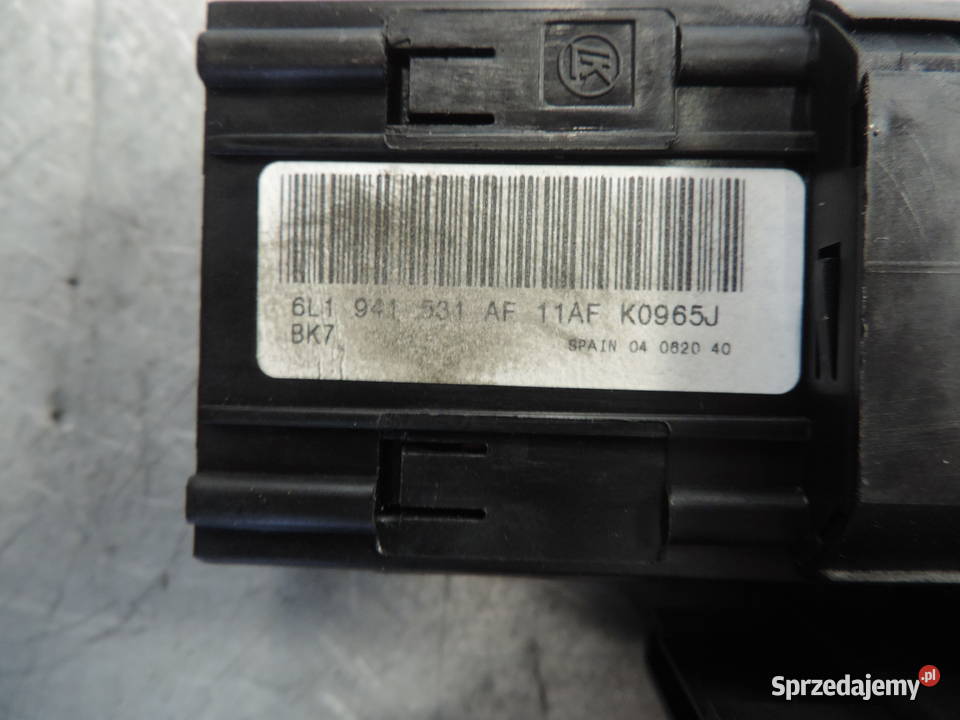 WŁĄCZNIK ŚWIATEŁ SEAT IBIZA III 6L1941531AF Nowy Sącz