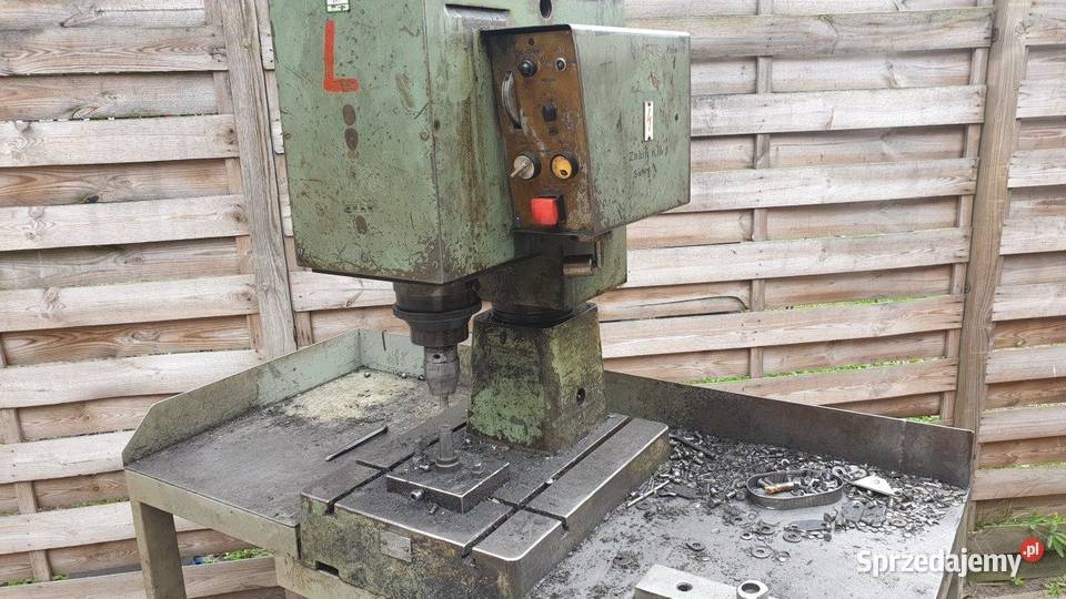 NITOWNICA Niciarka Radialna Hydrauliczna VEB Opalenica