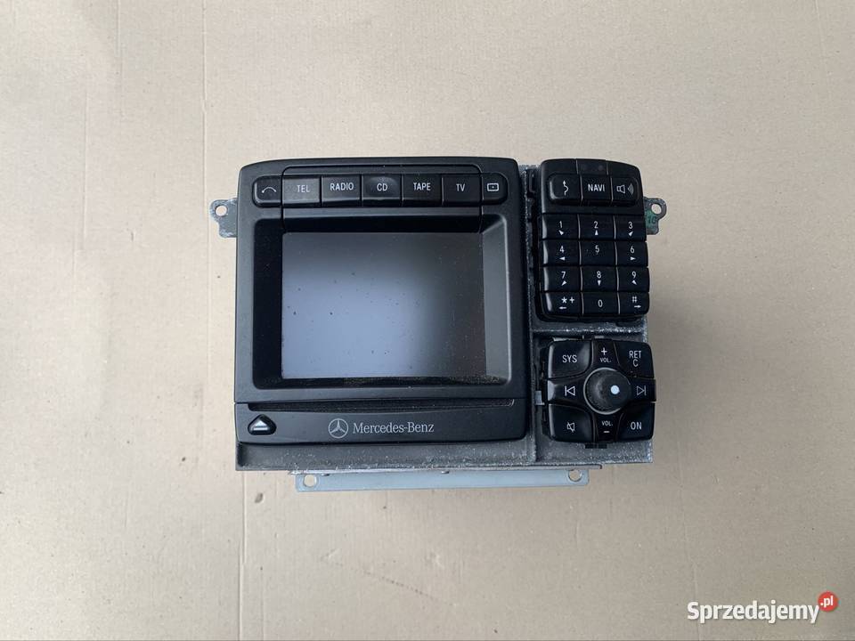 A2208203489 radio fabryczne Mercedes s w220 cl Rok produkcji 2003 zachodniopomorskie