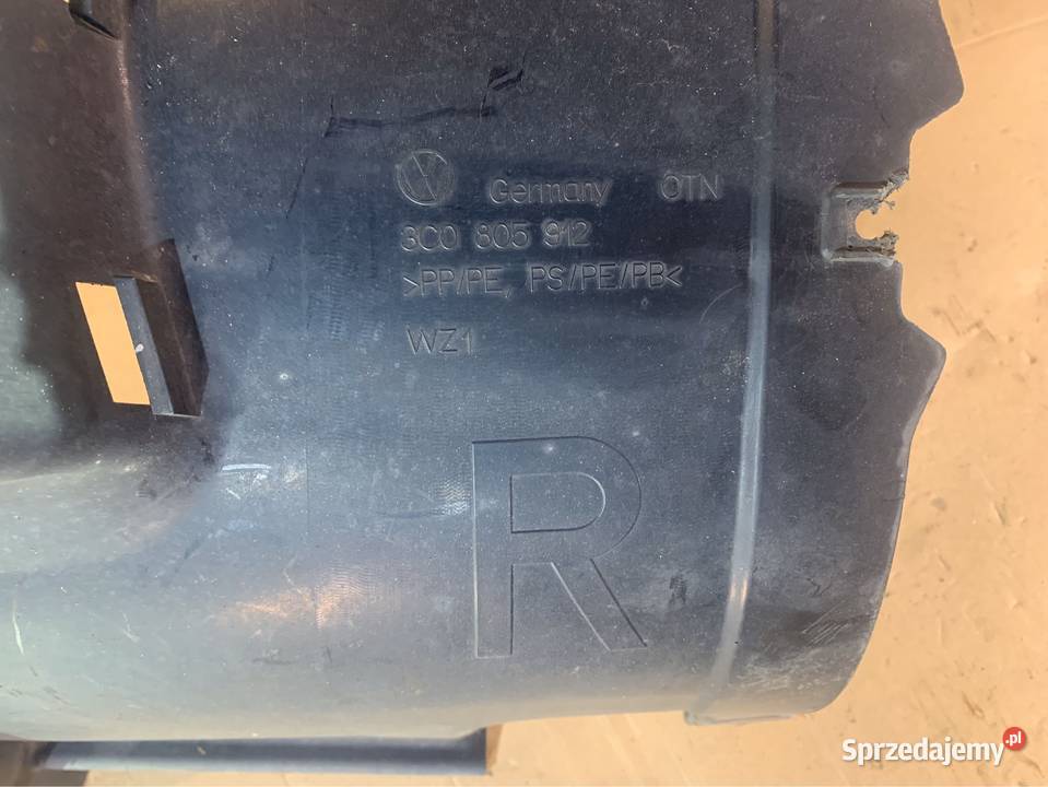 Nadkole prawy przód 3C0805912 vw passat b6 Szczecin sprzedam