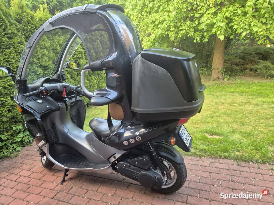 BMW C1 Pojemność 200 Kultowy skuter z dachem wielkopolskie Puszczykowo