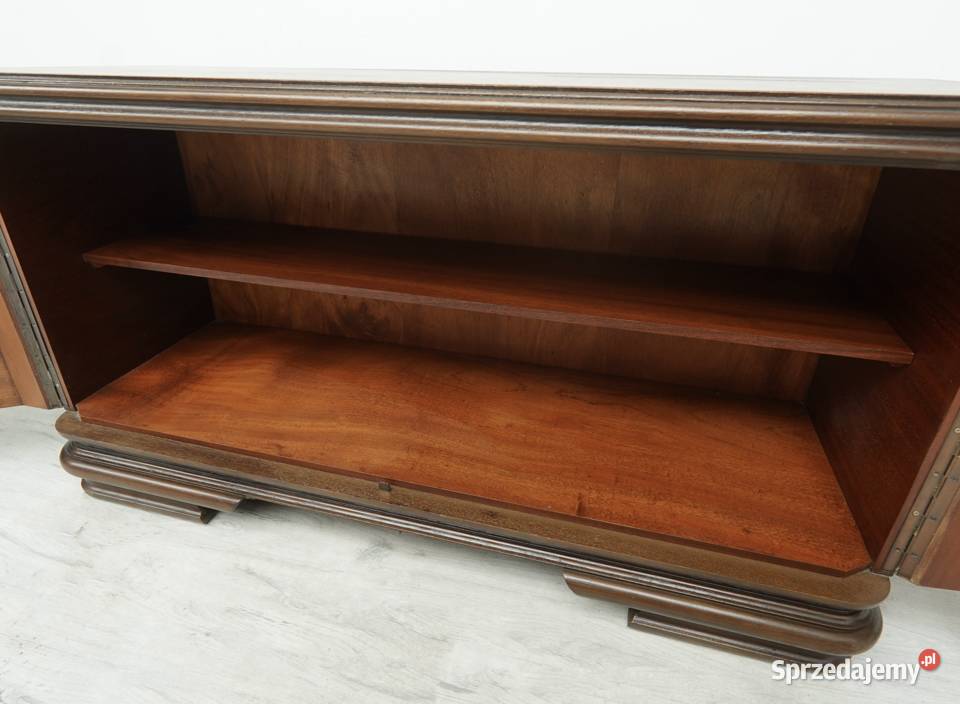 Zabytkowa komoda art deco z lat 40tych renowacji Jerka