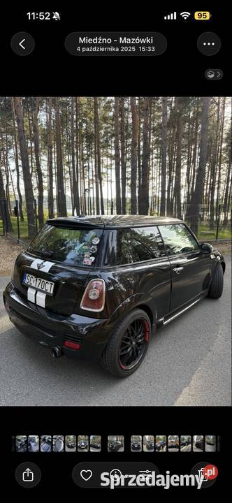 Mini Cooper Mini One r56 JCW 2010 14l 95 światła przeciwmgielne Częstochowa sprzedam