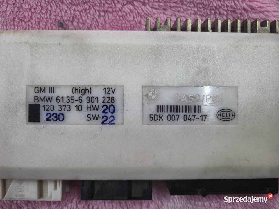Bmw e39 modul komfortu GM 3 Panele sterowania, przełączniki Goleniów