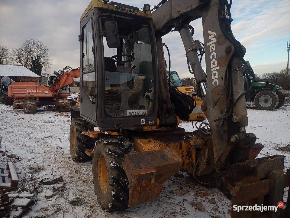 Koparka kołowa mecalac 12mx 12000h Międzybórz