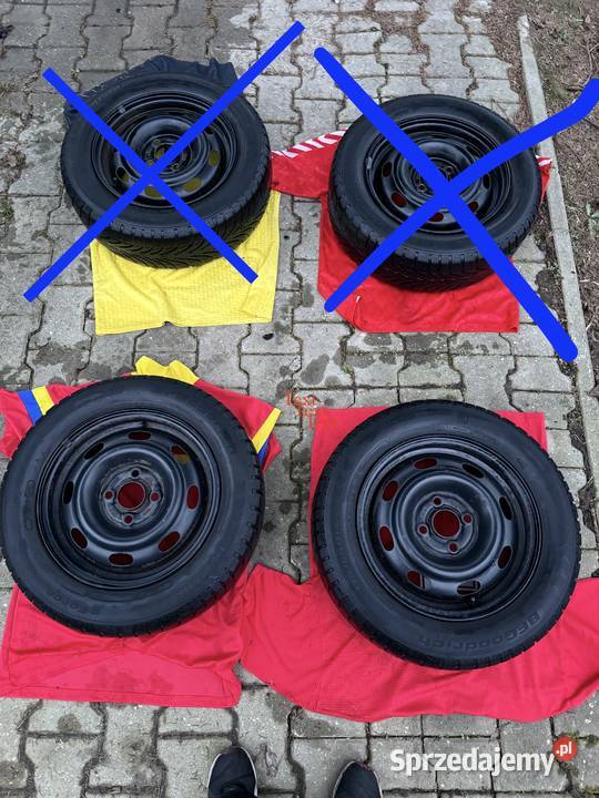 Opony zimowe BFGoodrich 17565R14 z felgami Samochodowe Lublin