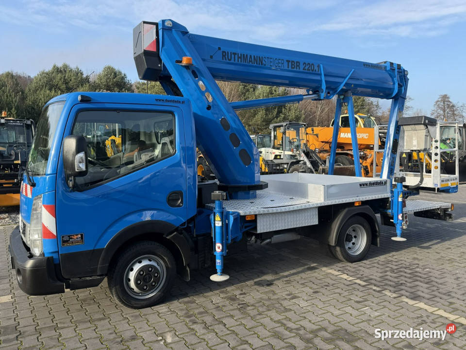 Nissan Cabstar Podnośnik Koszowy 22m RUTHMANN Widełki