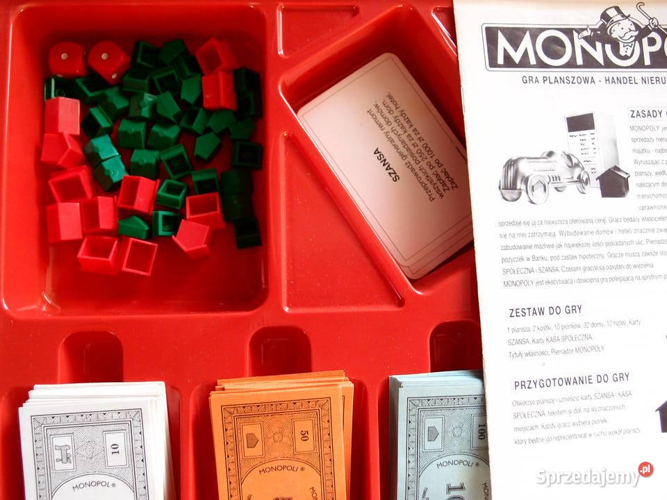 Unikat Gra monopoly z 1993r Pierwsza edycja na
