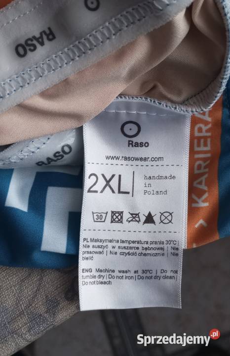 RASO koszulka rowerowa kolarska męska XXL