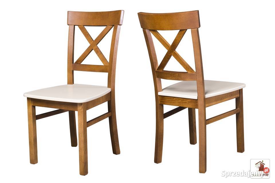 Nowoczesne krzesło z drewna