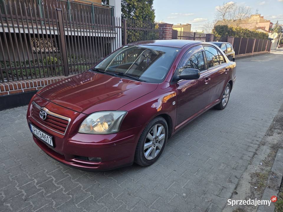Toyota Avensis T25 18 climatronic radio mazowieckie