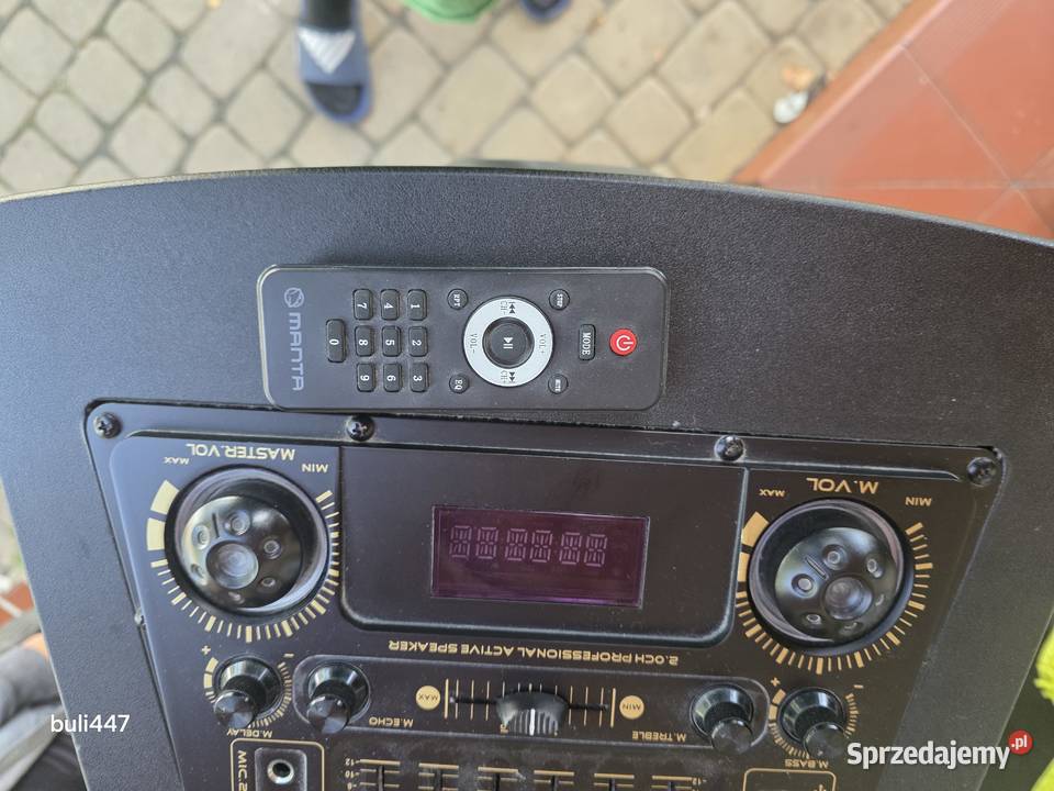 kolumna karaoke manta bas 2x12inch śląskie Chełm Śląski