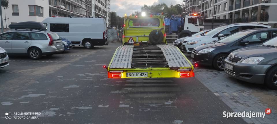 Fiat Ducato laweta pomoc drogowa 120KM Ducato Olsztyn