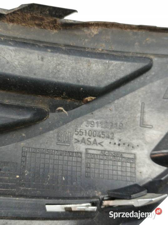 KRATKA ZDERZAKA LEWY PRZÓD 551004542 Opel osobowe