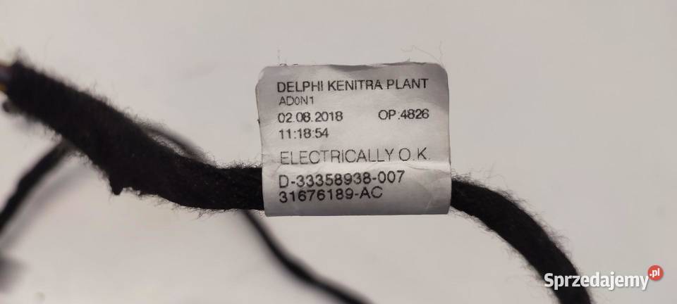 VOLVO V90 II WIĄZKA DRZWI PRZÓD 31676189 sprzedam