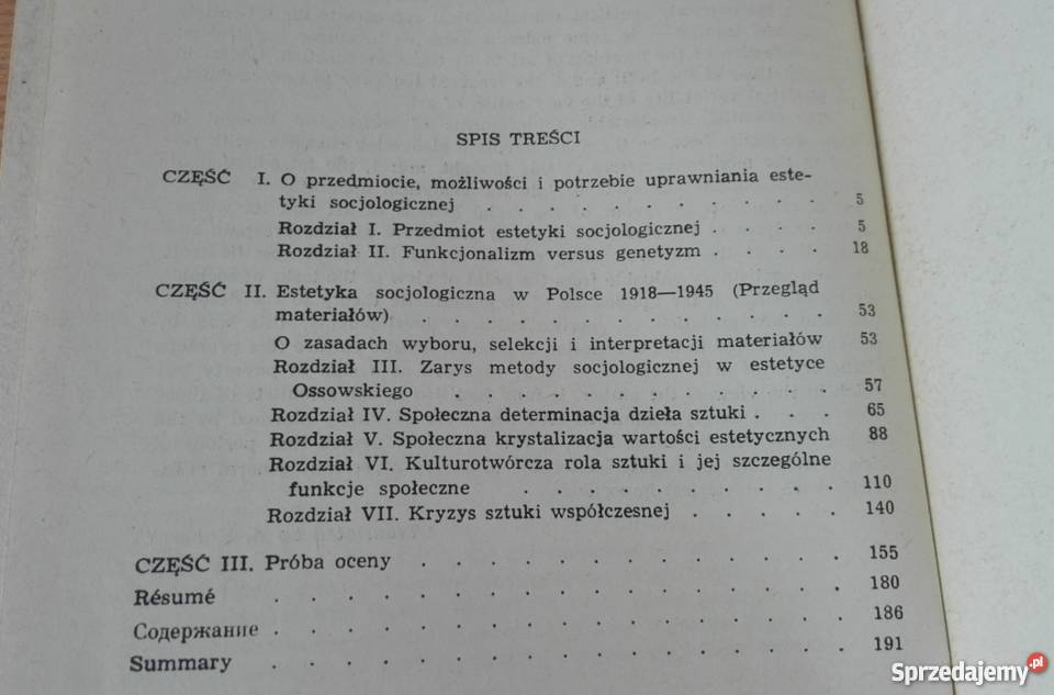 Wątki socjologiczne w polskiej estetyce międzywo Gdańsk