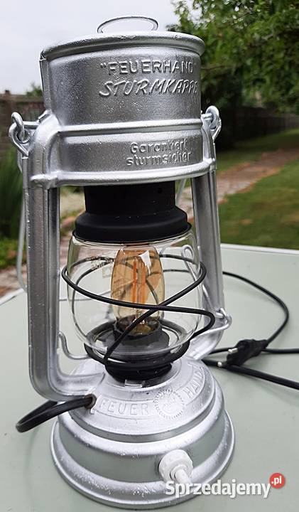Lampa naftowa Feuerhand Sturmkappe 276 wielkopolskie Ostrów Wielkopolski