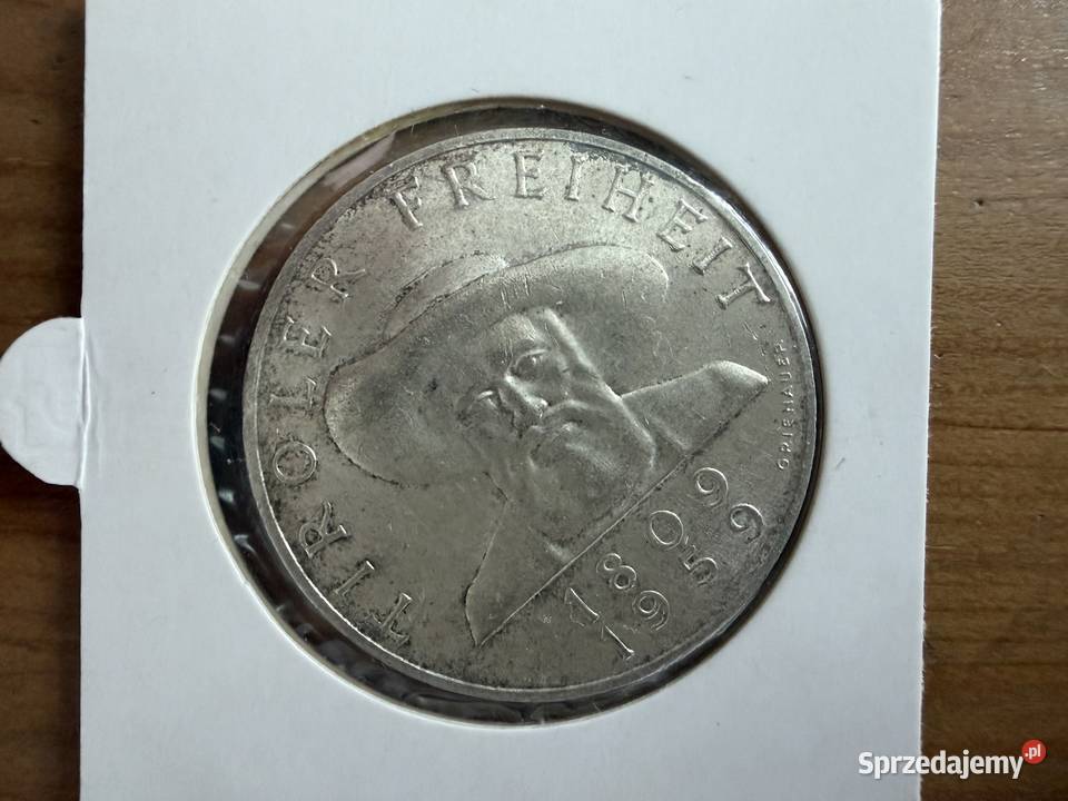 Moneta Austria 50 szylingów Ag 1959 r II śląskie