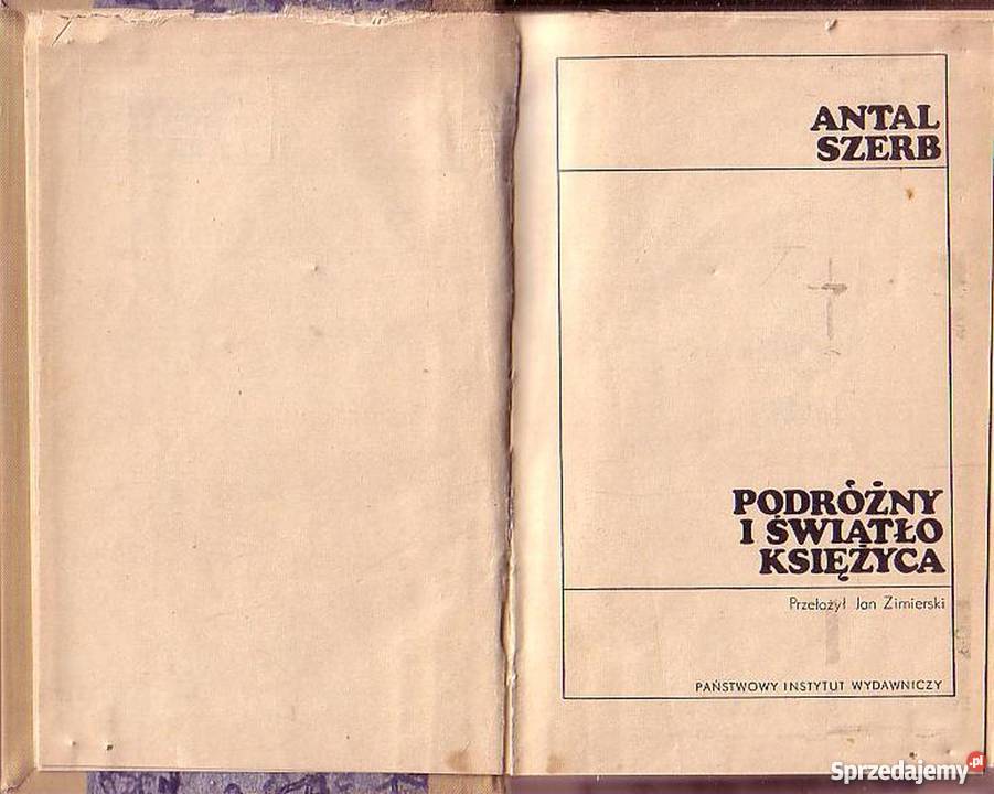 0364 PODRÓŻNY I ŚWIATŁO KSIĘŻYCA ANTAL SZERB Czyrna