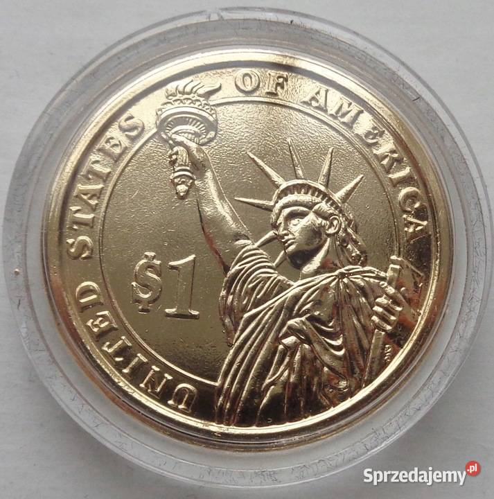 USA 1 dolar 2013 Prezydenci USA pozłacany K11 sprzedam