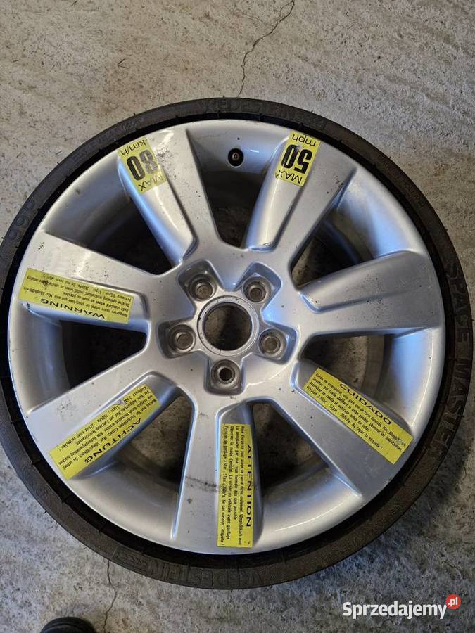 Koło dojazdowe zapasówka org Audi 5x112 świętokrzyskie sprzedam