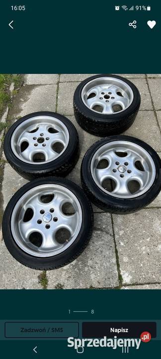 Koła Mercedes vw 5x112 et65 r17 20550r17 Samochodowe