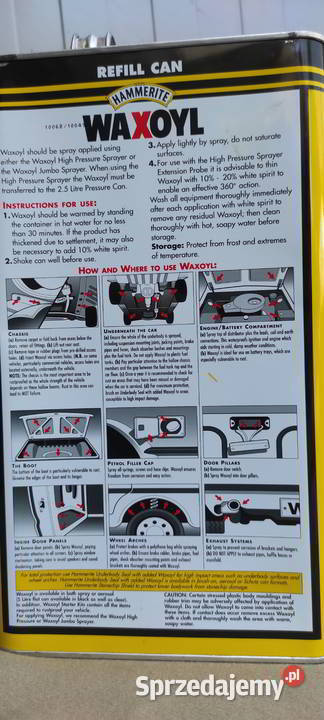 WAXOYL WAXOIL SMAR DO ŚLIZGÓW JCB koparka Rok produkcji 2021 Lublin sprzedam