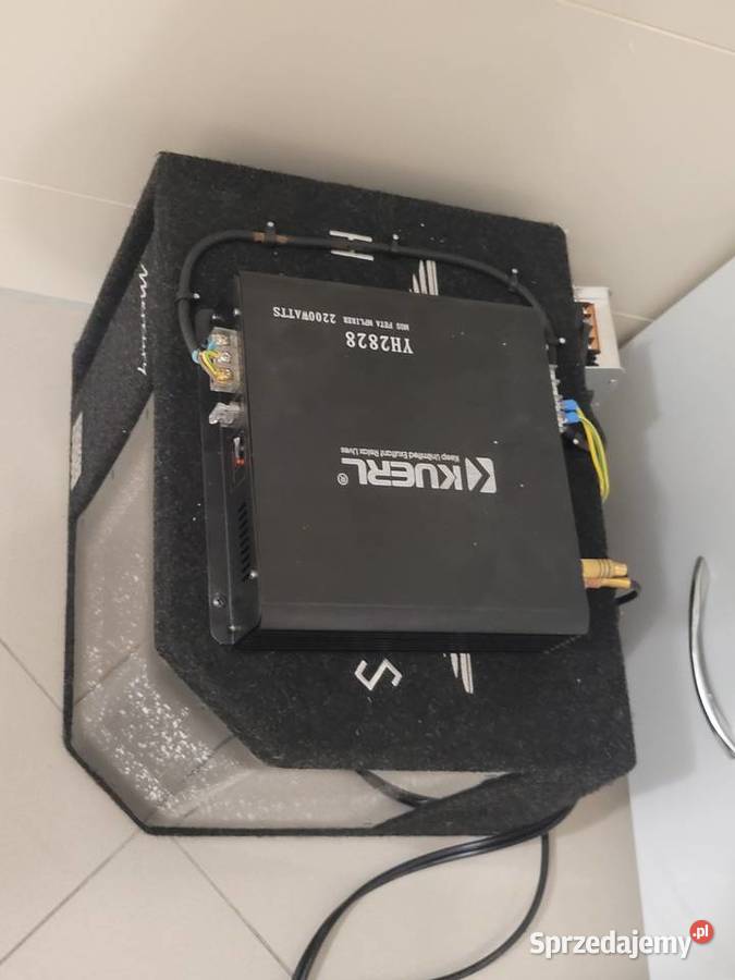 Subufer 600rmf i wzmacniacz 2200w do negocjacji Gorlice