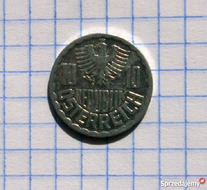 10 GROSCHEN 10 GROSZY 1981 AUSTRIA lubelskie Piszczac
