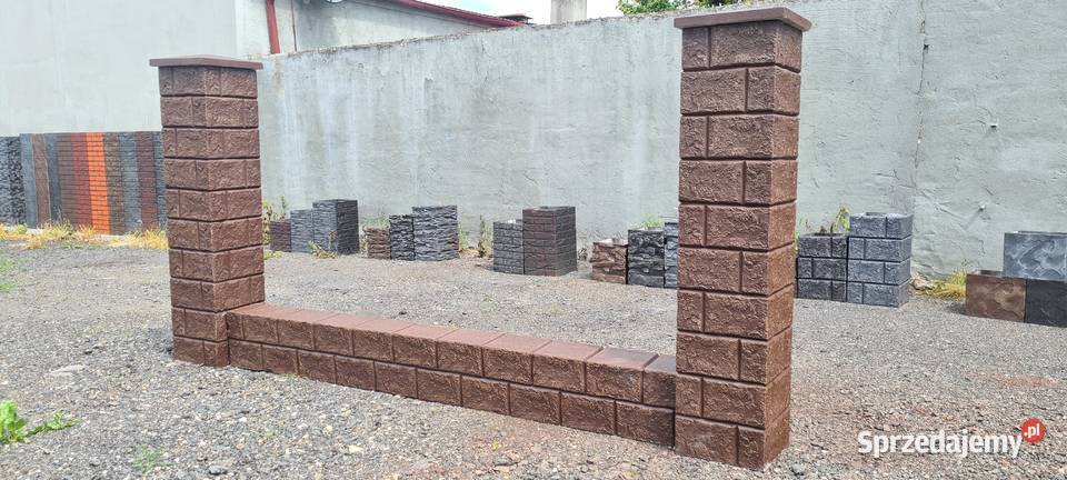 Ala klinkier ogrodzenie słupki murki kraj Częstochowa