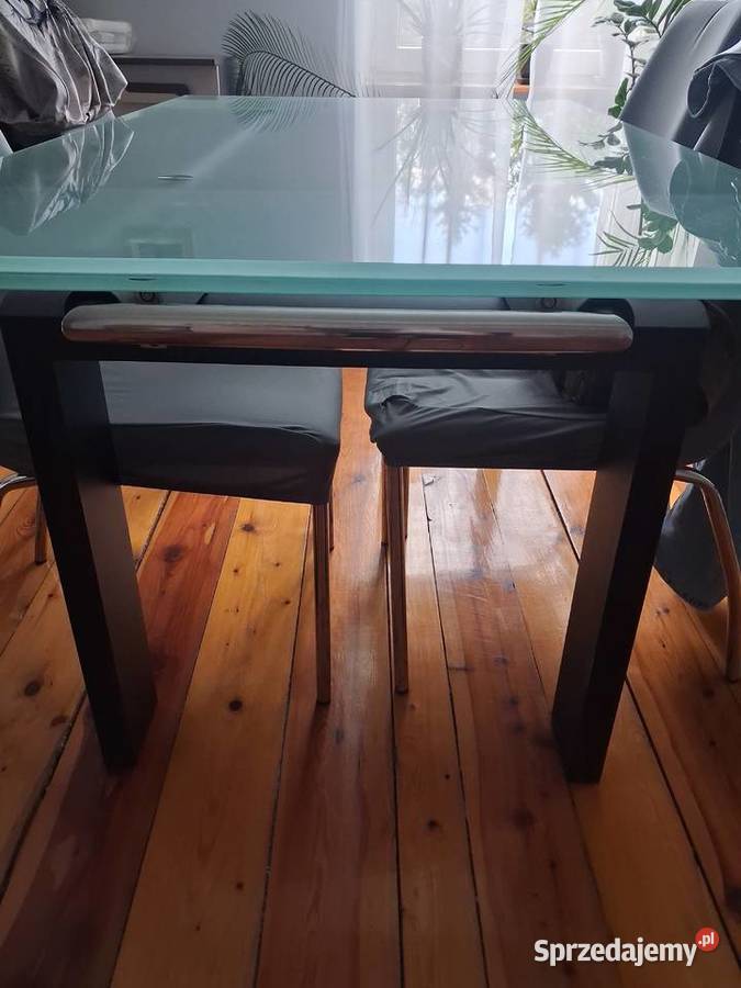 Sprzedam rozkładamy stół szklany Nowa Ruda sprzedam