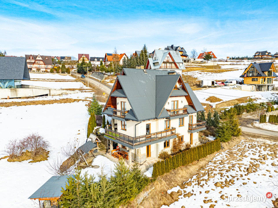 Widokowy dom w Czarnej Górze małopolskie Czarna Góra